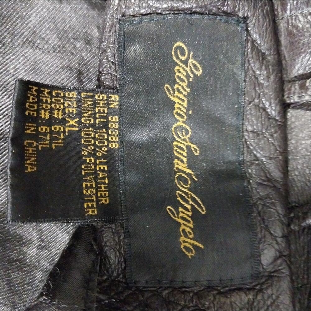 GIORGIO ST. ANGELO! DEEPEST ESPRESSO BROWN BELTED TIE WAIST JACKET, COAT! SZ XL - Picture 10 of 12
